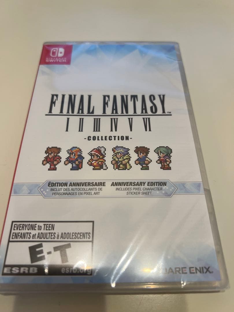 【新品】Switch ファイナルファンタジー I-VI ピクセルリマスター