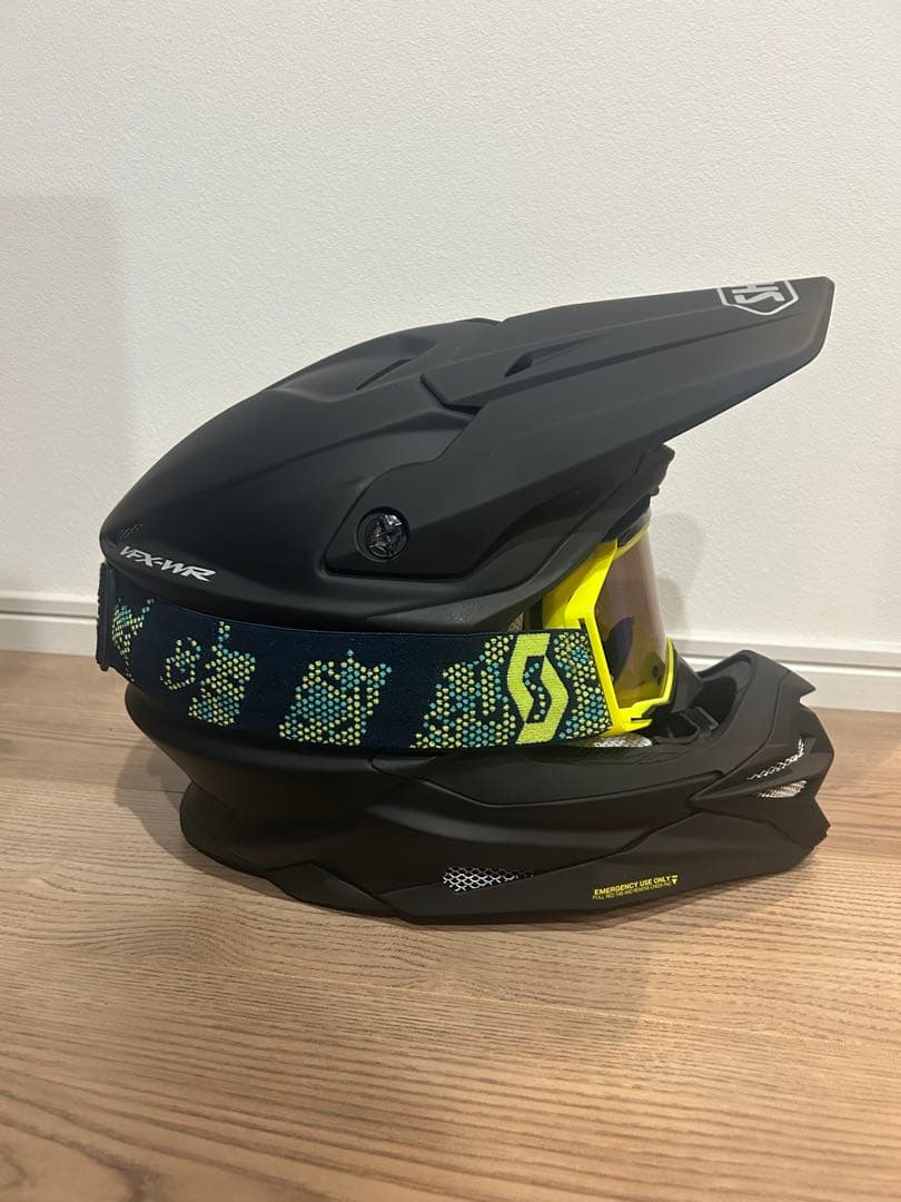 SHOEI VFX-WR Mサイズ　ゴーグルセット