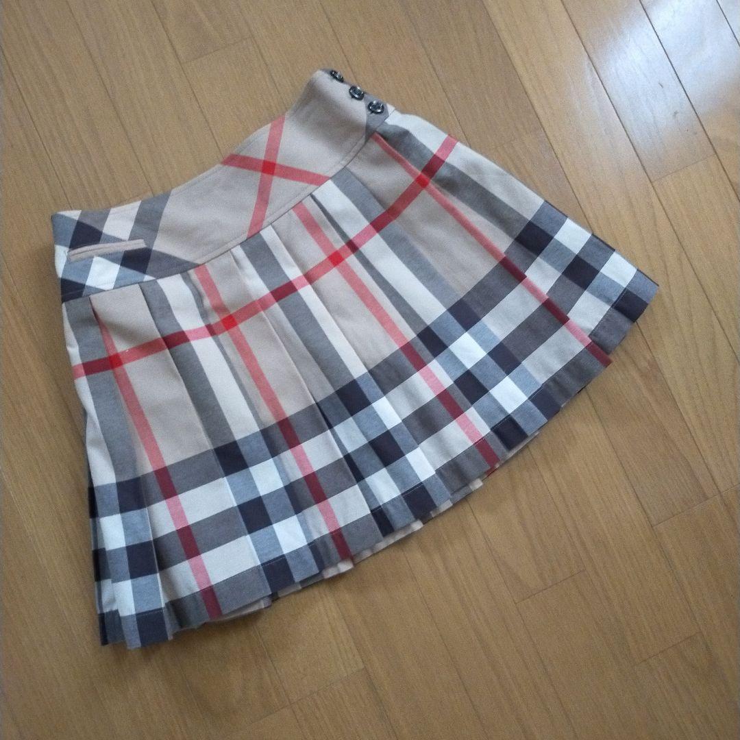 Burberry チェック柄スカート 12Y