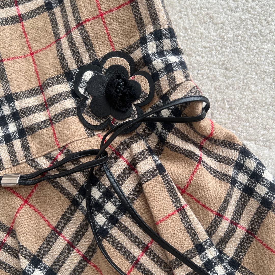 バーバリー ロンドン フォーマルワンピース 150ノバチェック 発表会 卒業式