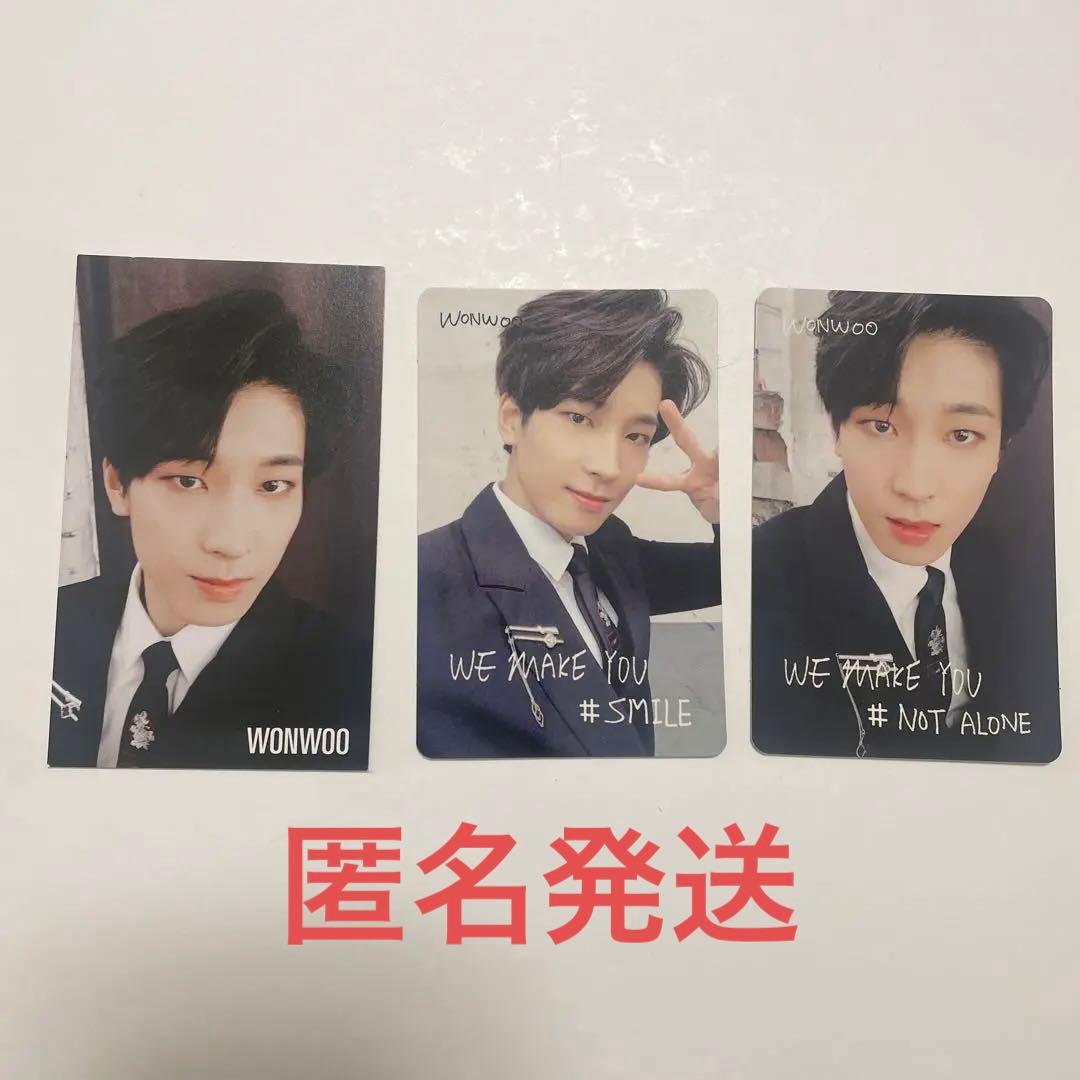 seventeen we make you ウォヌ　carat盤　トレカ