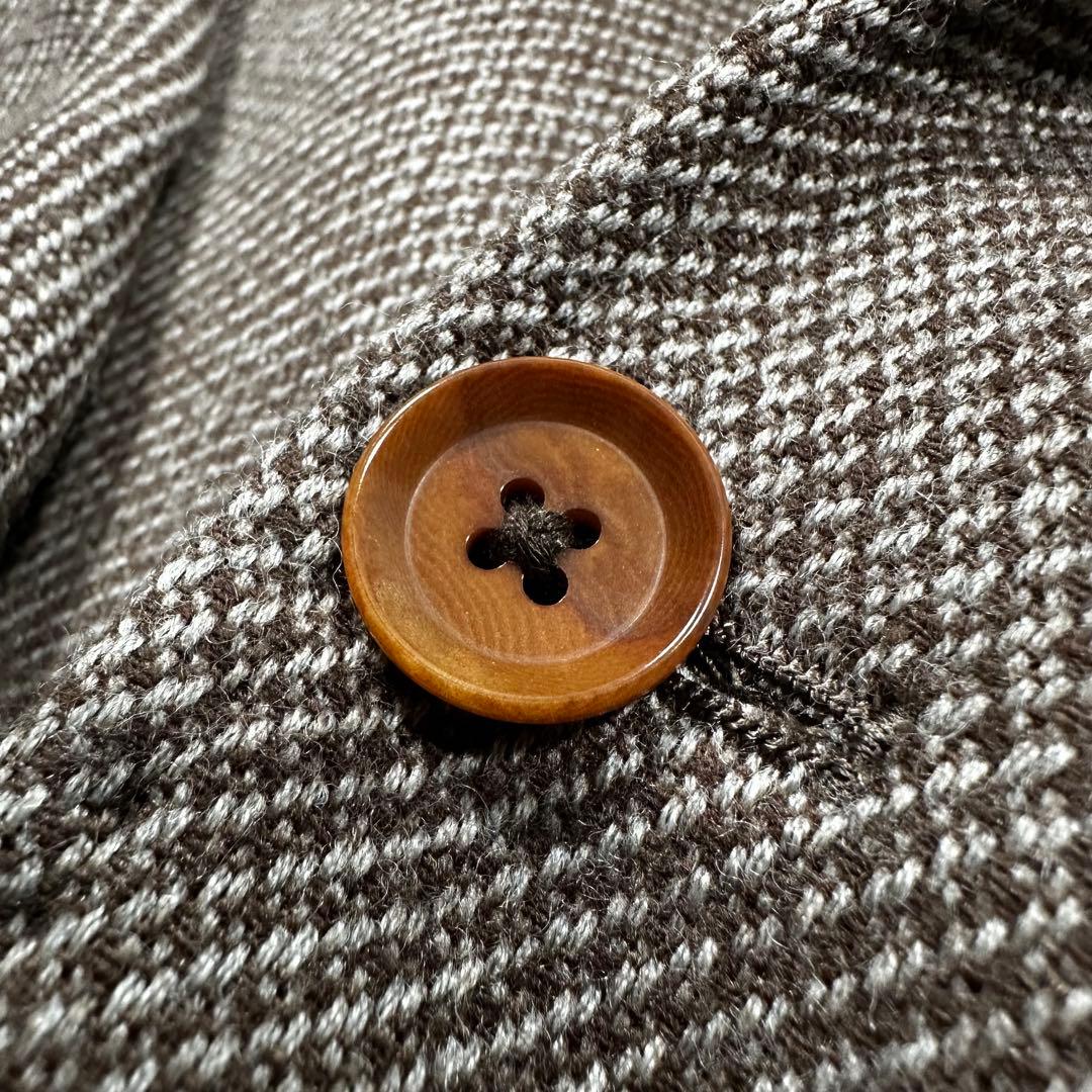 未使用級 XL相当◎リングヂャケット カシミヤタッチ アンコンジャケット 50