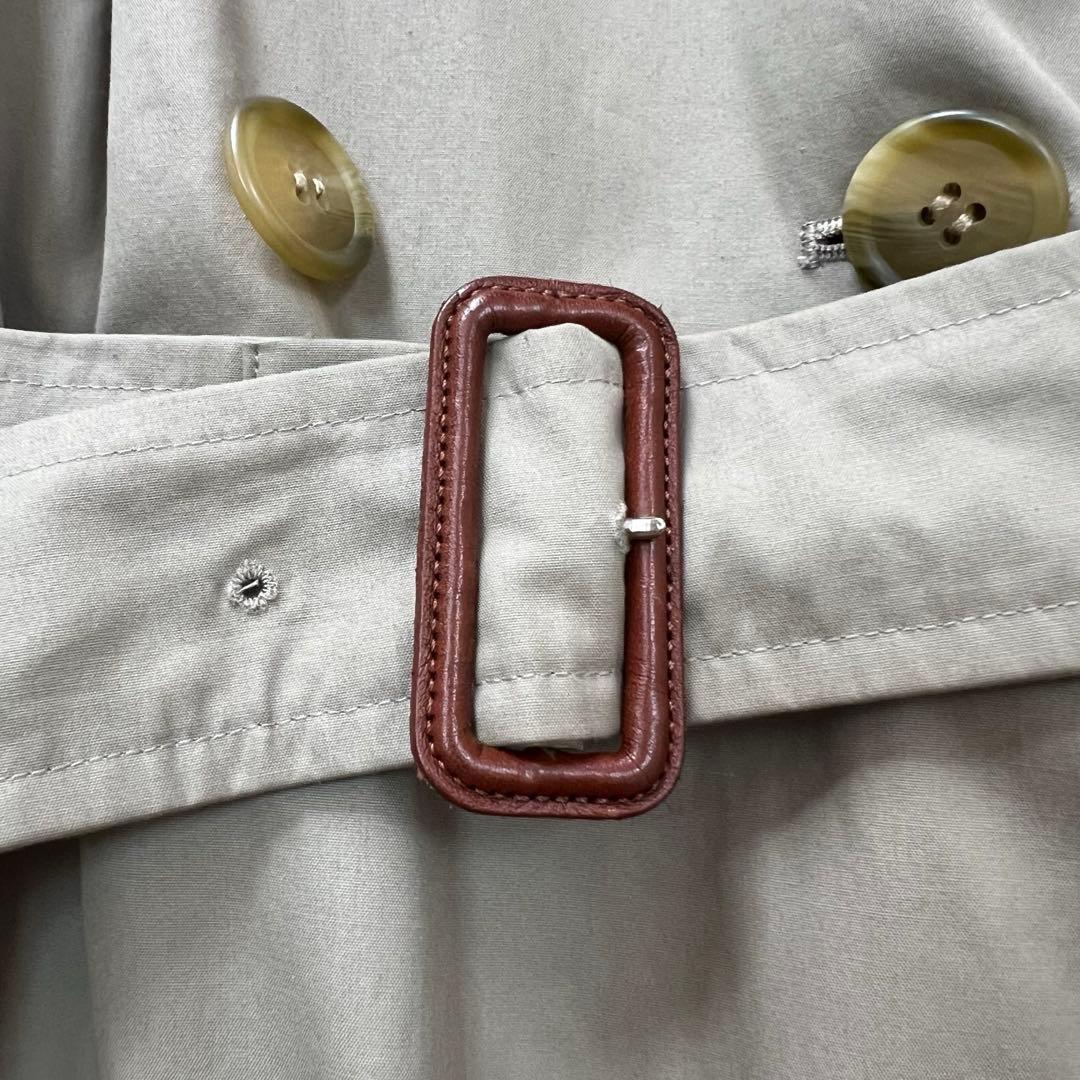 バーバリー ライナー トレンチコート ノバチェック ロング ベージュ　S