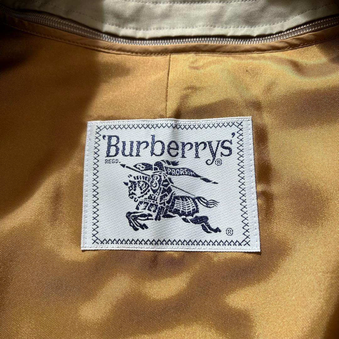 バーバリー ライナー トレンチコート ノバチェック ロング ベージュ　S