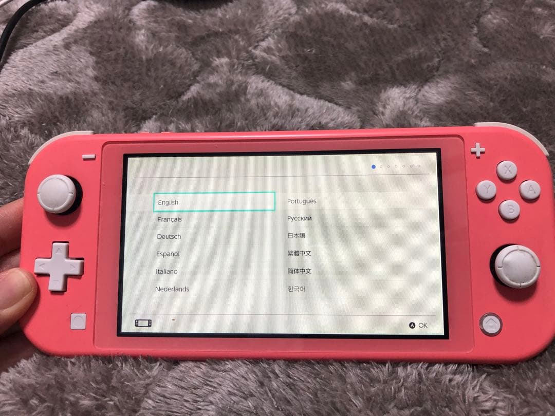 ※ジャンク品！！Nintendo Switch Lite ピンク