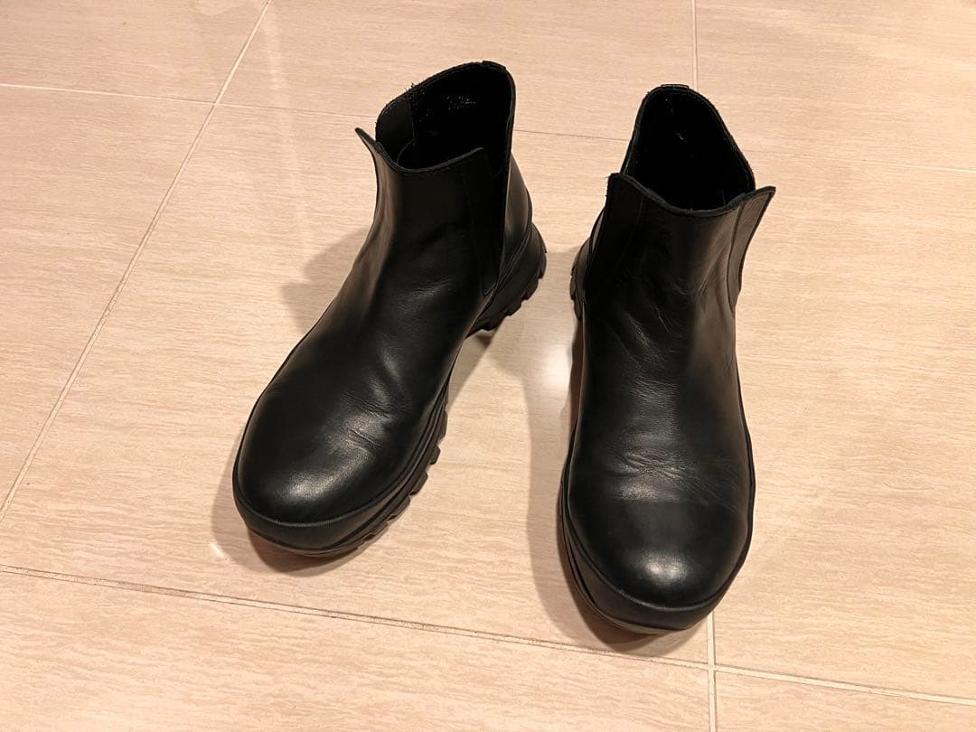 靴 PADRONE SIDE GORE BOOTS with vivram sole