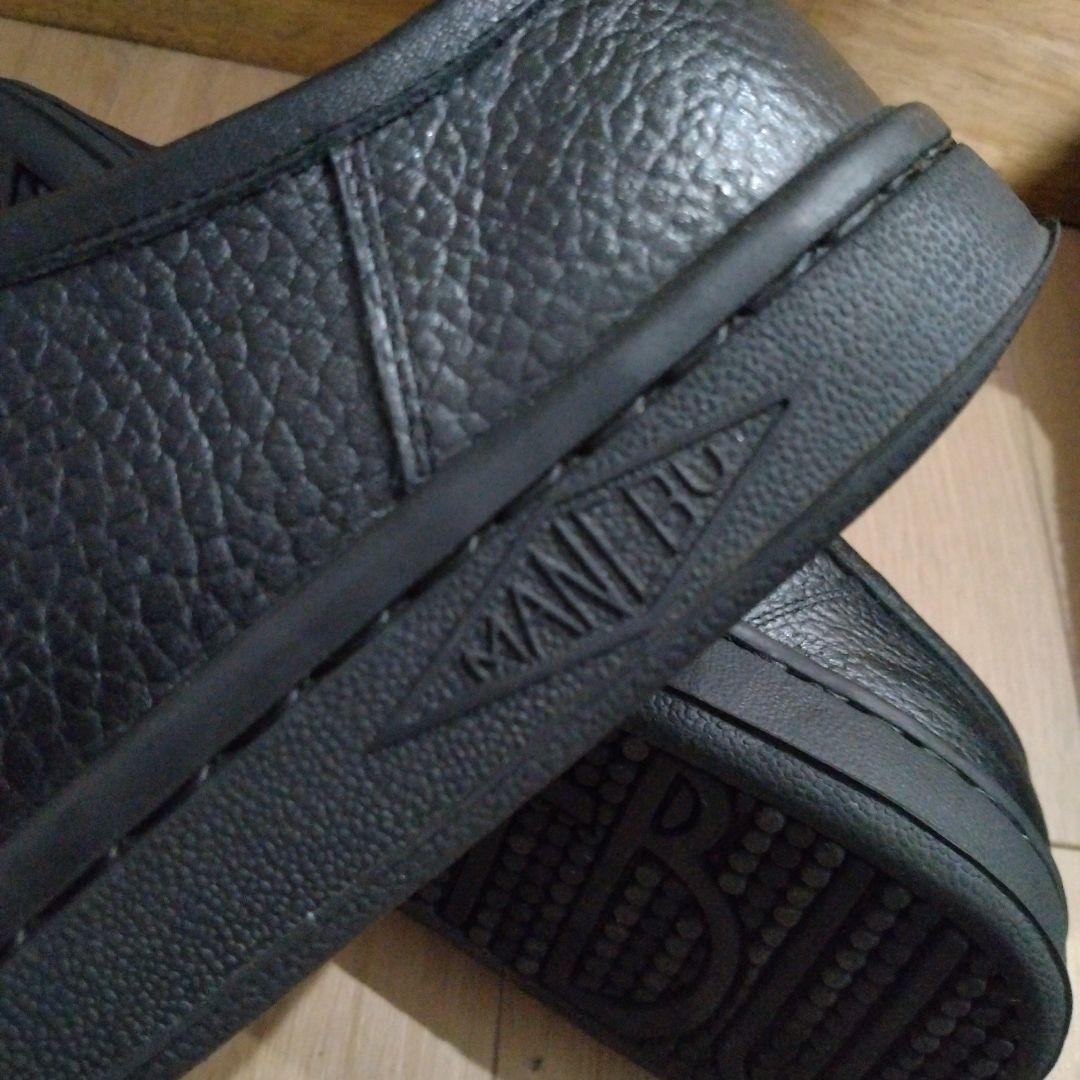 未使用級　CABARET POVAL × MANEBU　27.5　チロリアン　黒