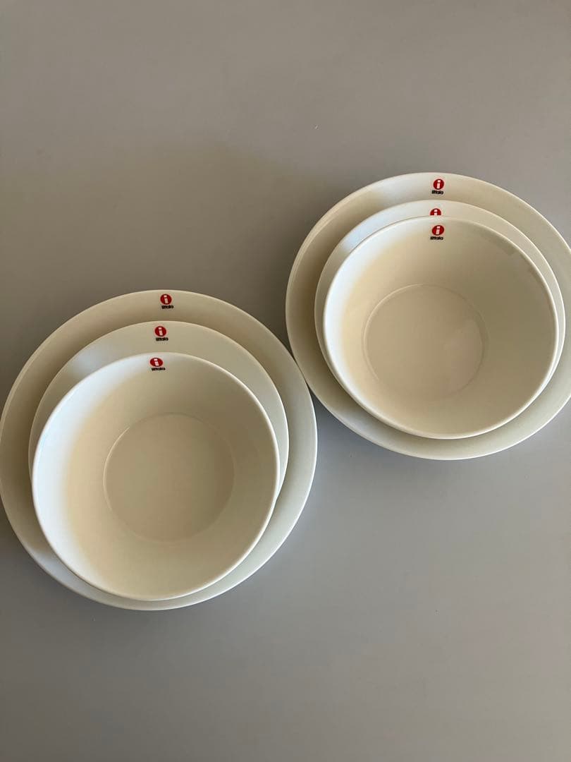 イッタラ　ティーマ　15㎝ボウル　17㎝皿　21㎝皿