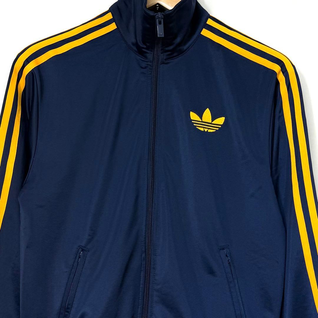 adidas アディカラー デカロゴ クラシック ファイヤーバード　ネイビー　S