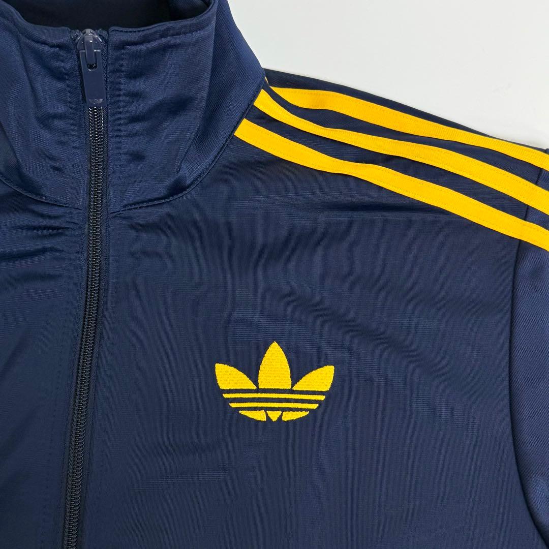 adidas アディカラー デカロゴ クラシック ファイヤーバード　ネイビー　S