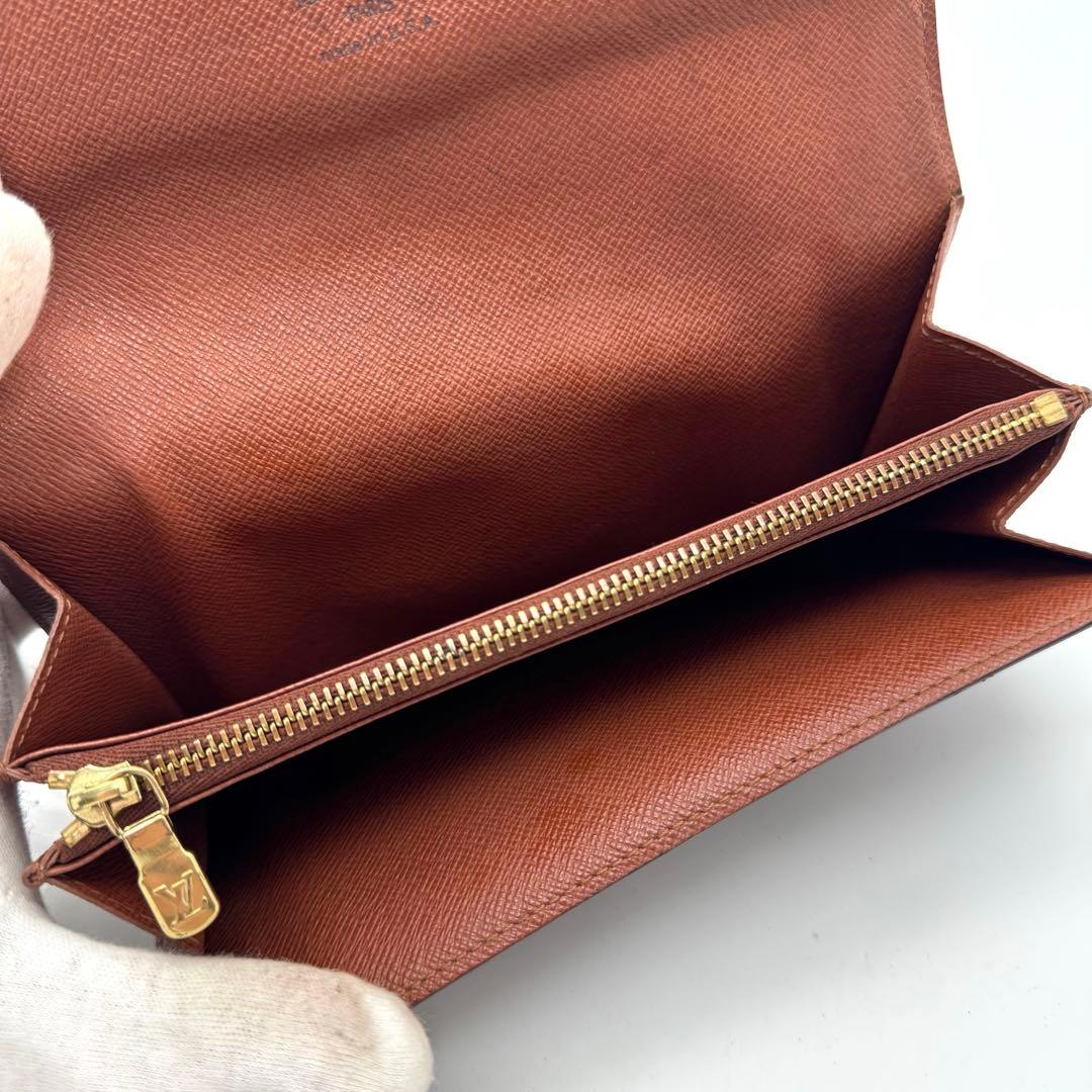 【極美品】ルイヴィトン　モノグラム　サラ　ポシェット　ポルトモネクレディ　長財布