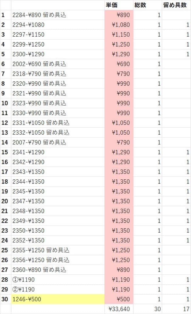 おまとめページ③ペンダント30点♡（2/3までお取り置き可能です♡）