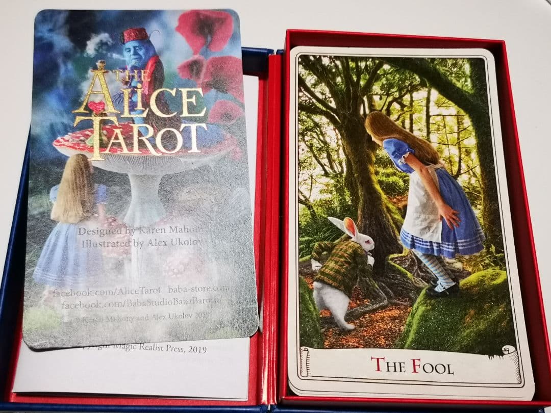 不思議の国のアリス 鏡の国のアリス タロットカード