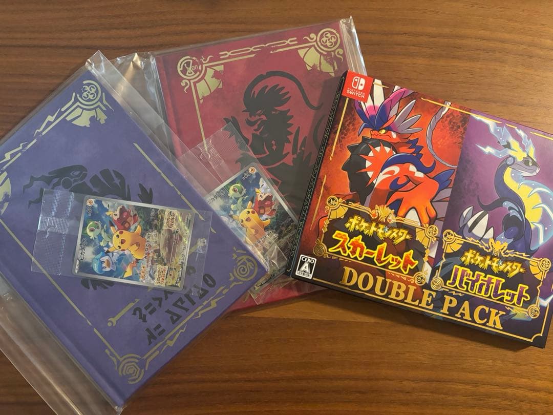 ポケモンSV ダブルパック　特典付き(ポケカ2枚)