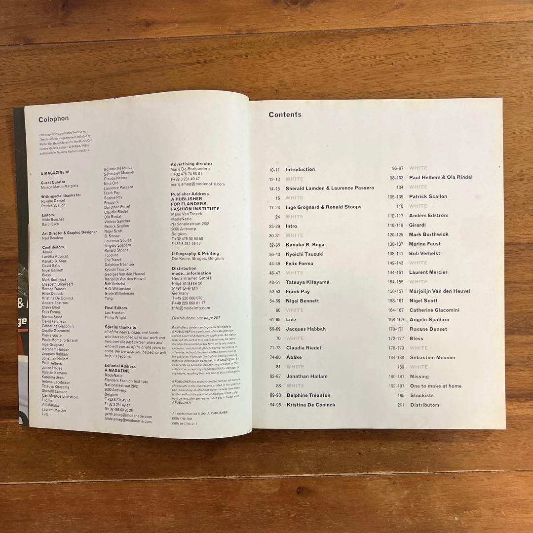 希AMagazineCuratedbyMaisonMartinMargiela