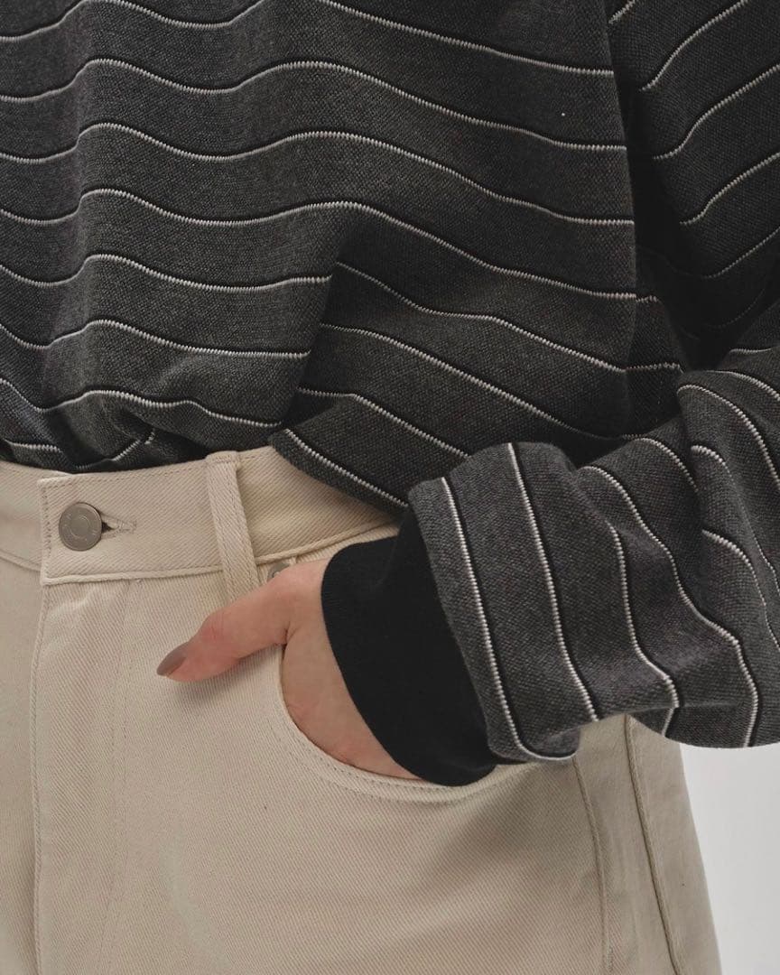 【新品未使用品】TODAYFUL Border Long T-shirts