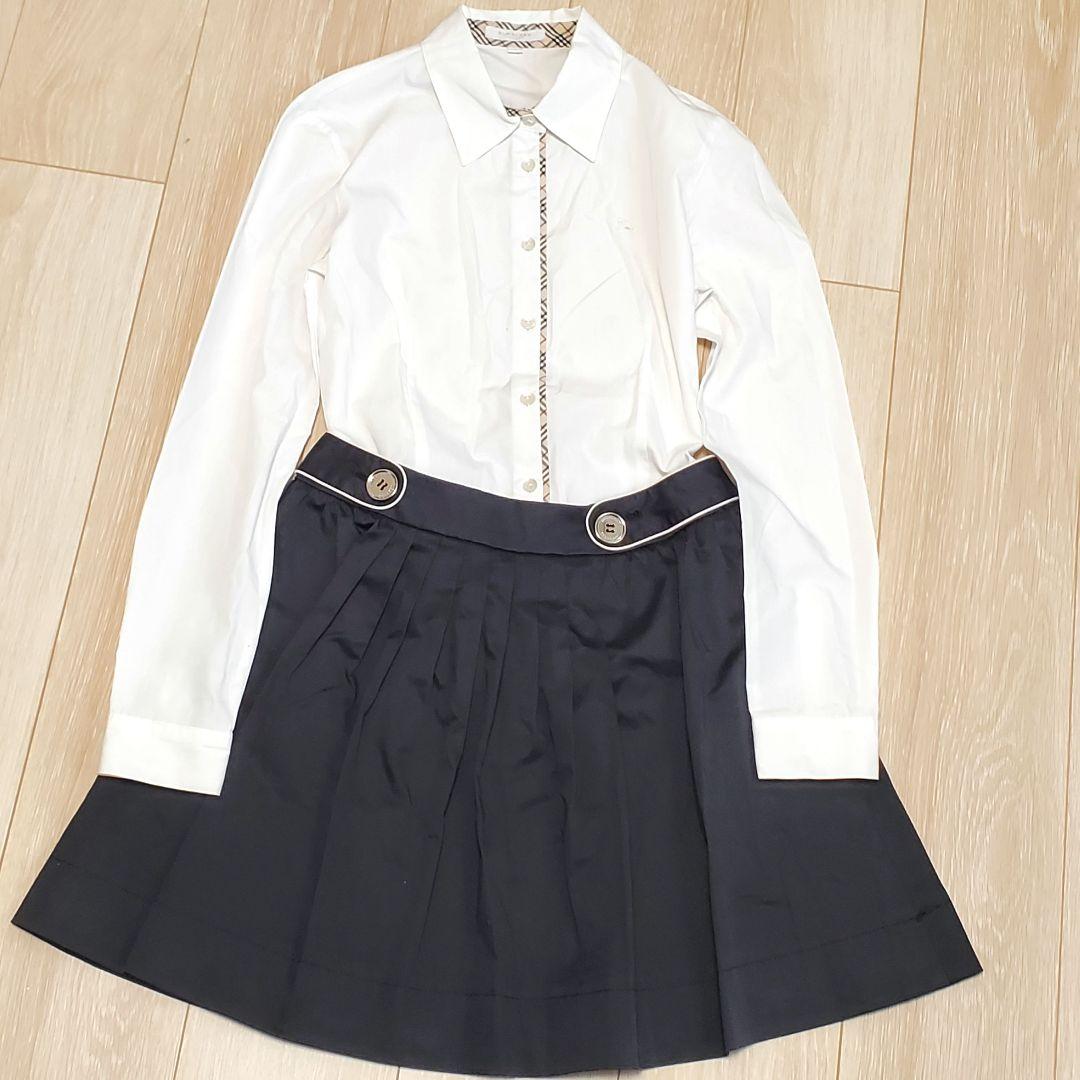 美品✨バーバリーロンドン ノバチェック ジャケット スカート ブラウス 3点