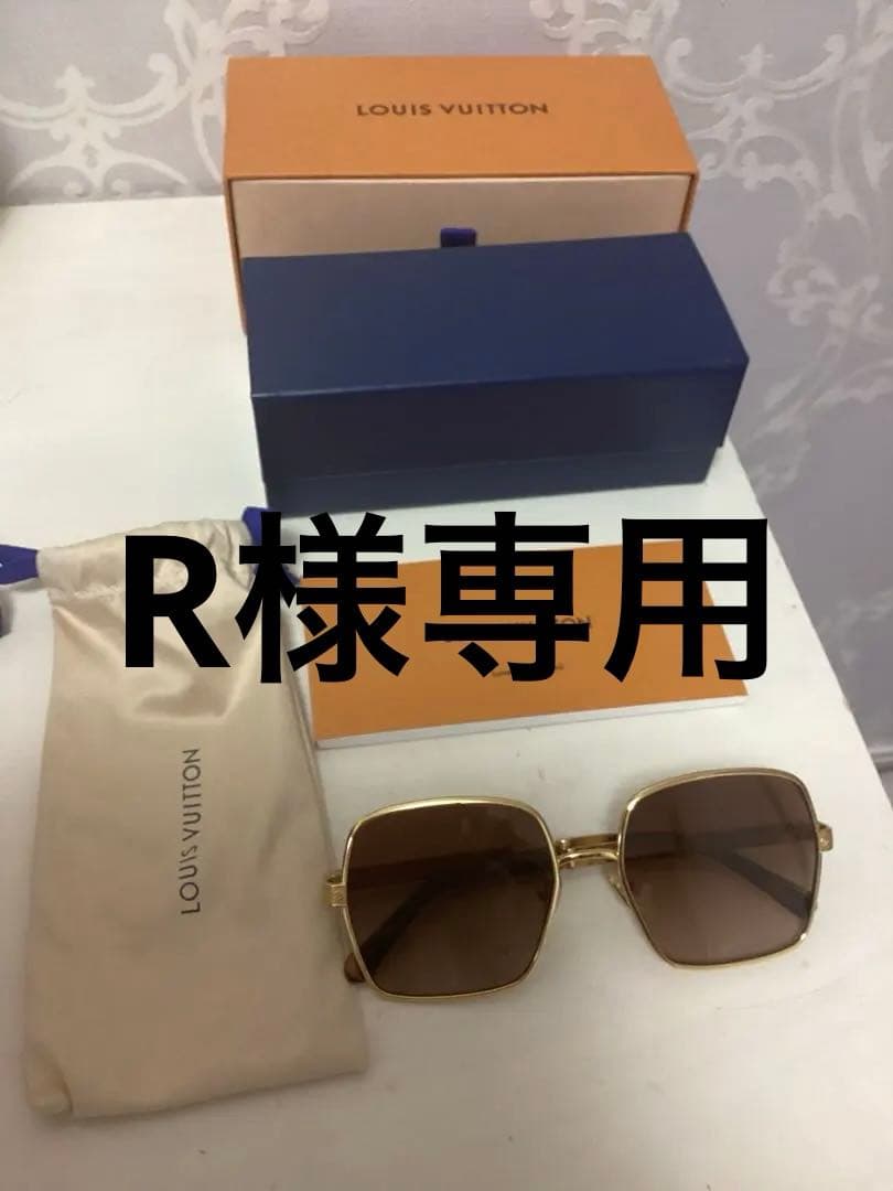 LOUIS VUITTON ゴールドフレーム サングラス