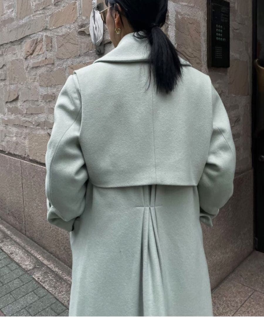 ブラック☆ビートル 様Ameri UND VEST SET WOOL COAT