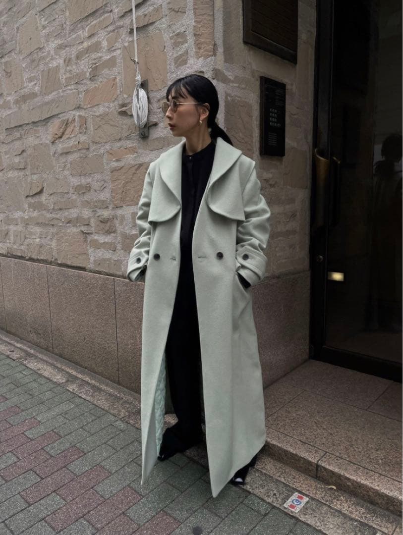 ブラック☆ビートル 様Ameri UND VEST SET WOOL COAT