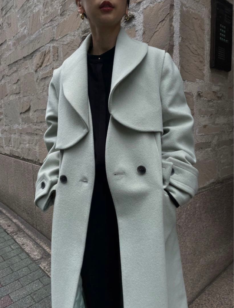 ブラック☆ビートル 様Ameri UND VEST SET WOOL COAT