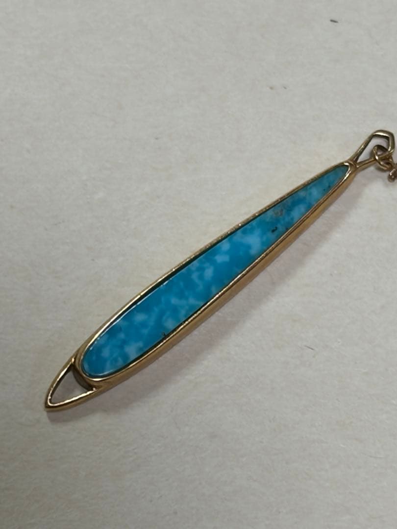 アガット　ターコイズネックレス