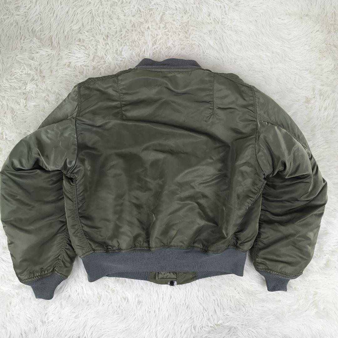 ✨希少✨ アルファインダストリーズ MA-1 フライトジャケット USA製 緑