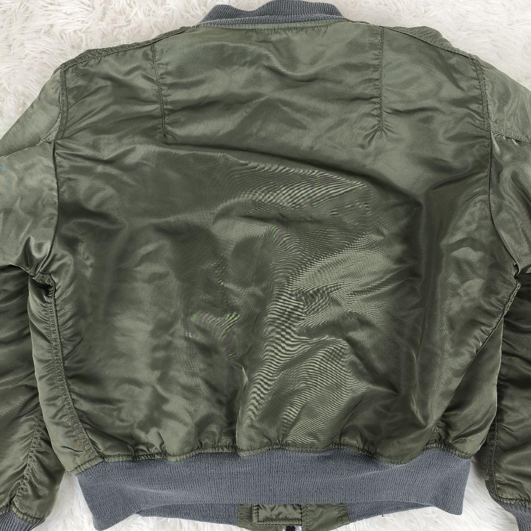 ✨希少✨ アルファインダストリーズ MA-1 フライトジャケット USA製 緑