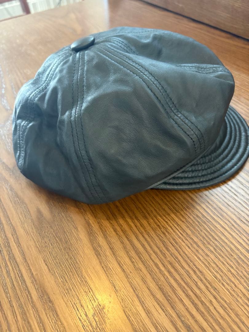 New York Hat キャスケットLAMBSKIN SPITFIRE