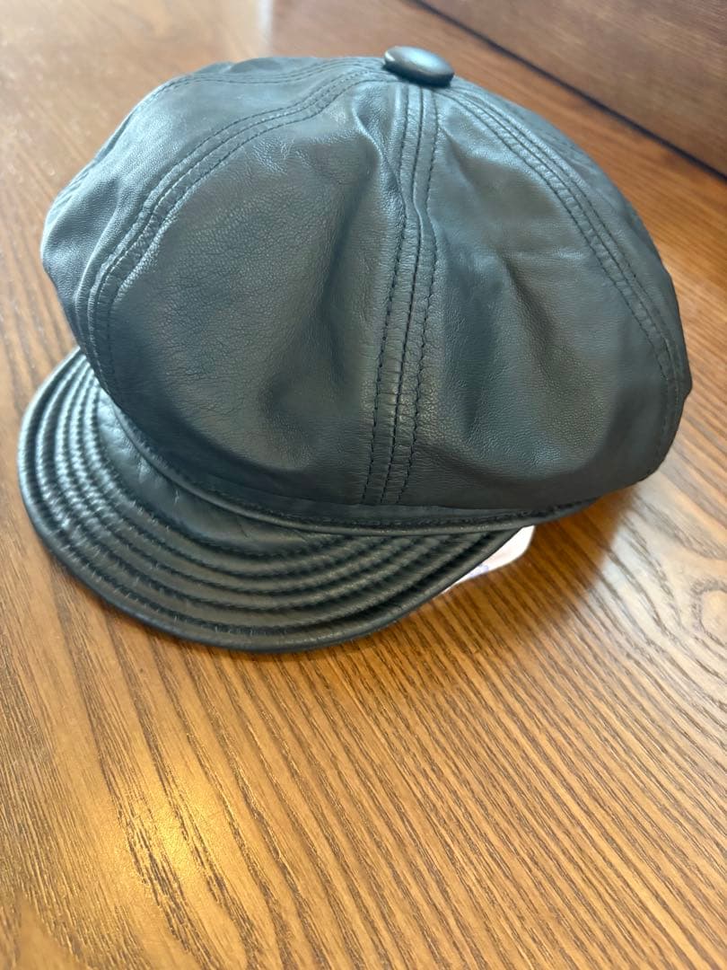New York Hat キャスケットLAMBSKIN SPITFIRE