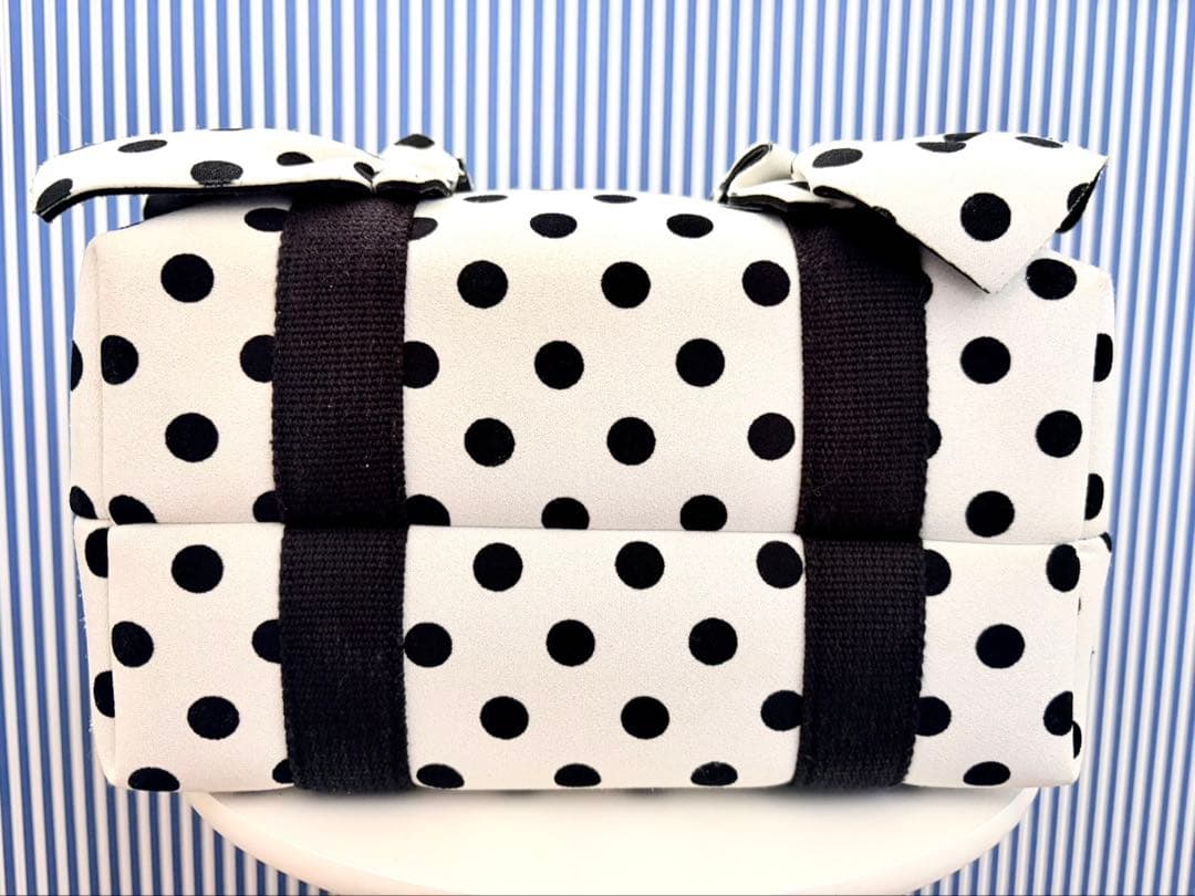 Rapture ラプチャー ネイプルズラッフルトート CBS ドット ホワイト