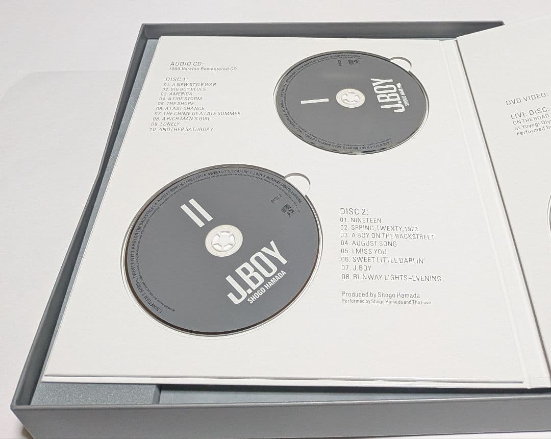 浜田省吾 J.Boy30th Anniversary CD DVD BOX レア