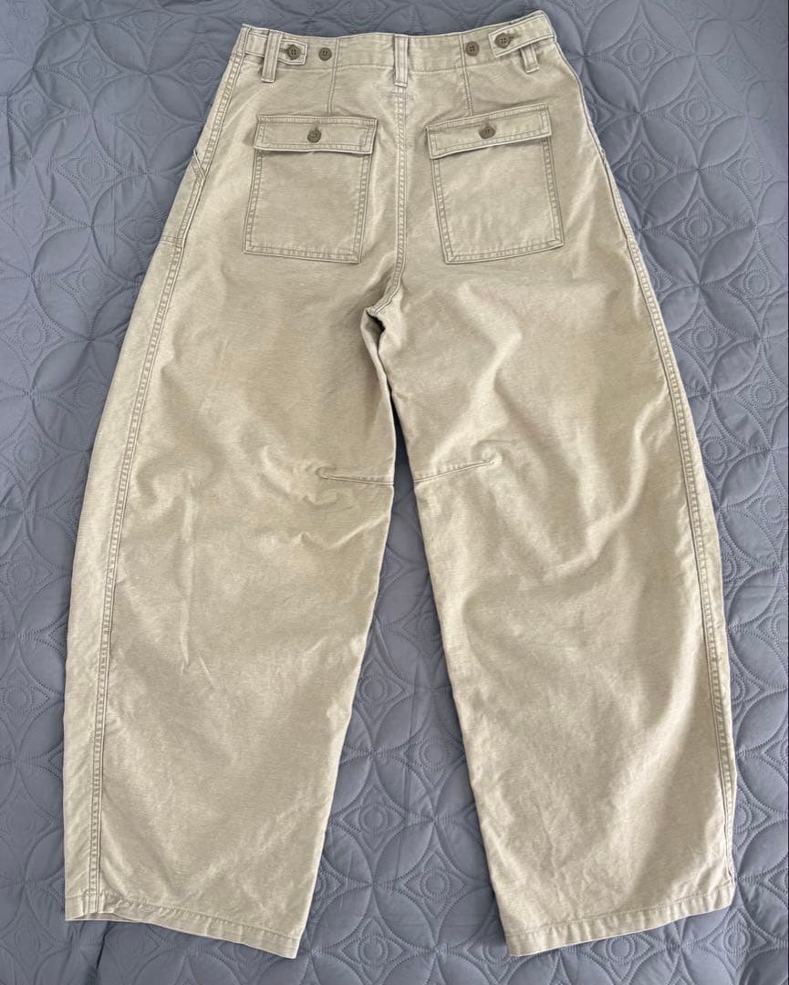 CLOTH & CROSS ハグオーワー バレルベイカーパンツ