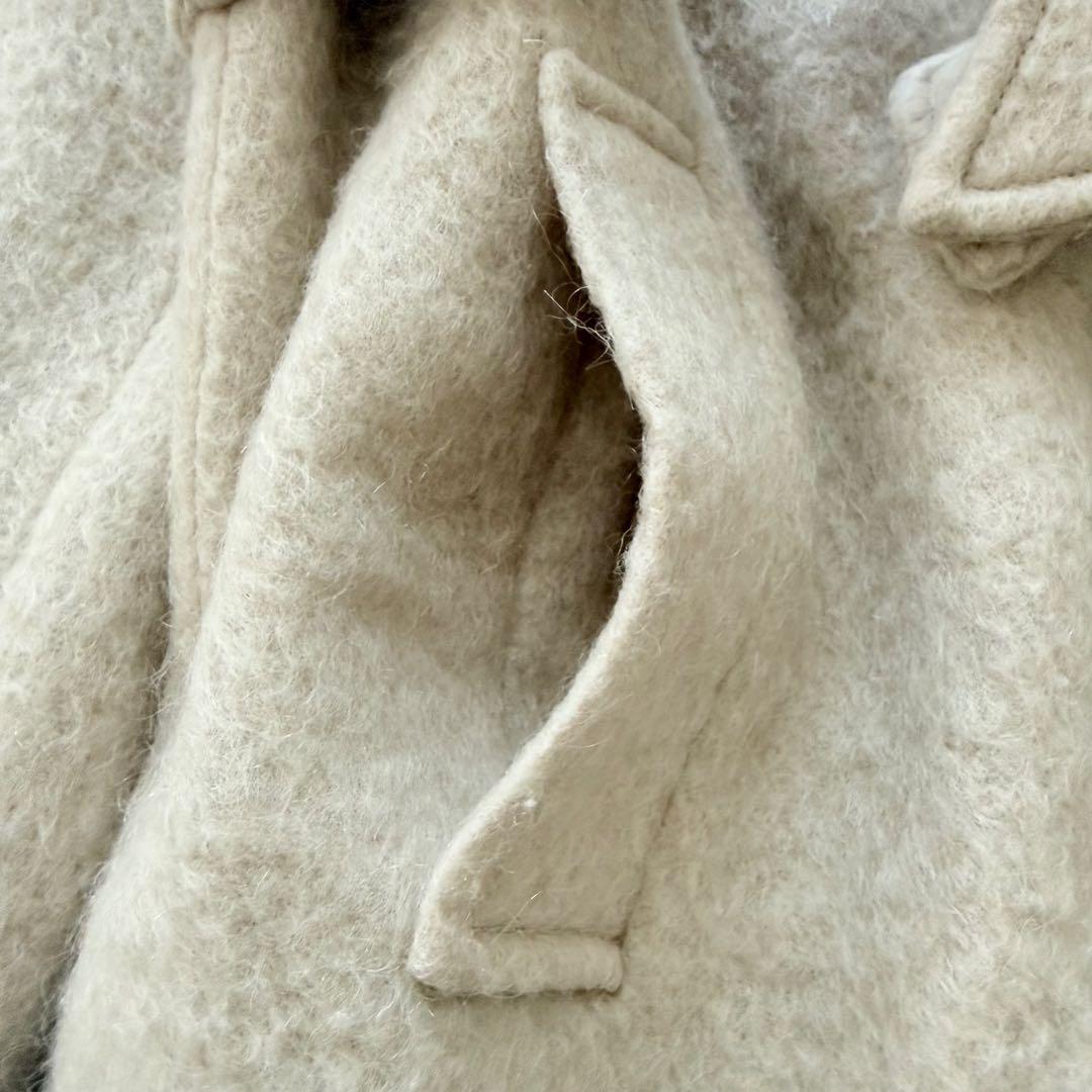 美品　SLOBE IENA スローブイエナ モヘヤシャギーコート　ロング　ベルト