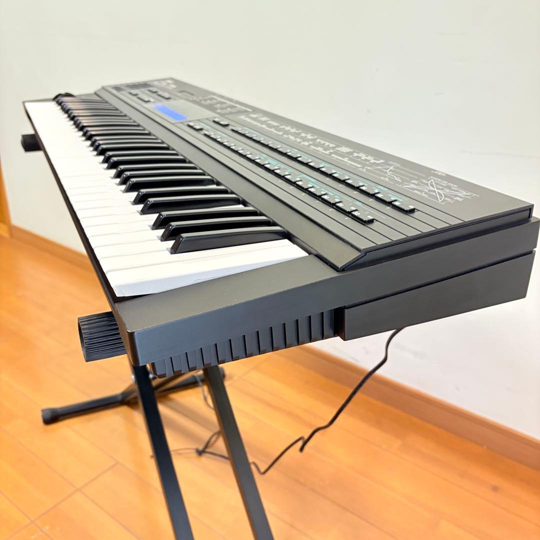 【美品！・動作良好】ヤマハ シンセサイザー DX7 II-D ケース&ROM付属