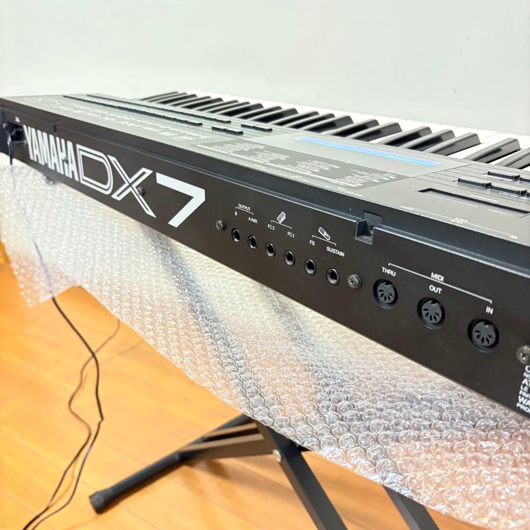 【美品！・動作良好】ヤマハ シンセサイザー DX7 II-D ケース&ROM付属