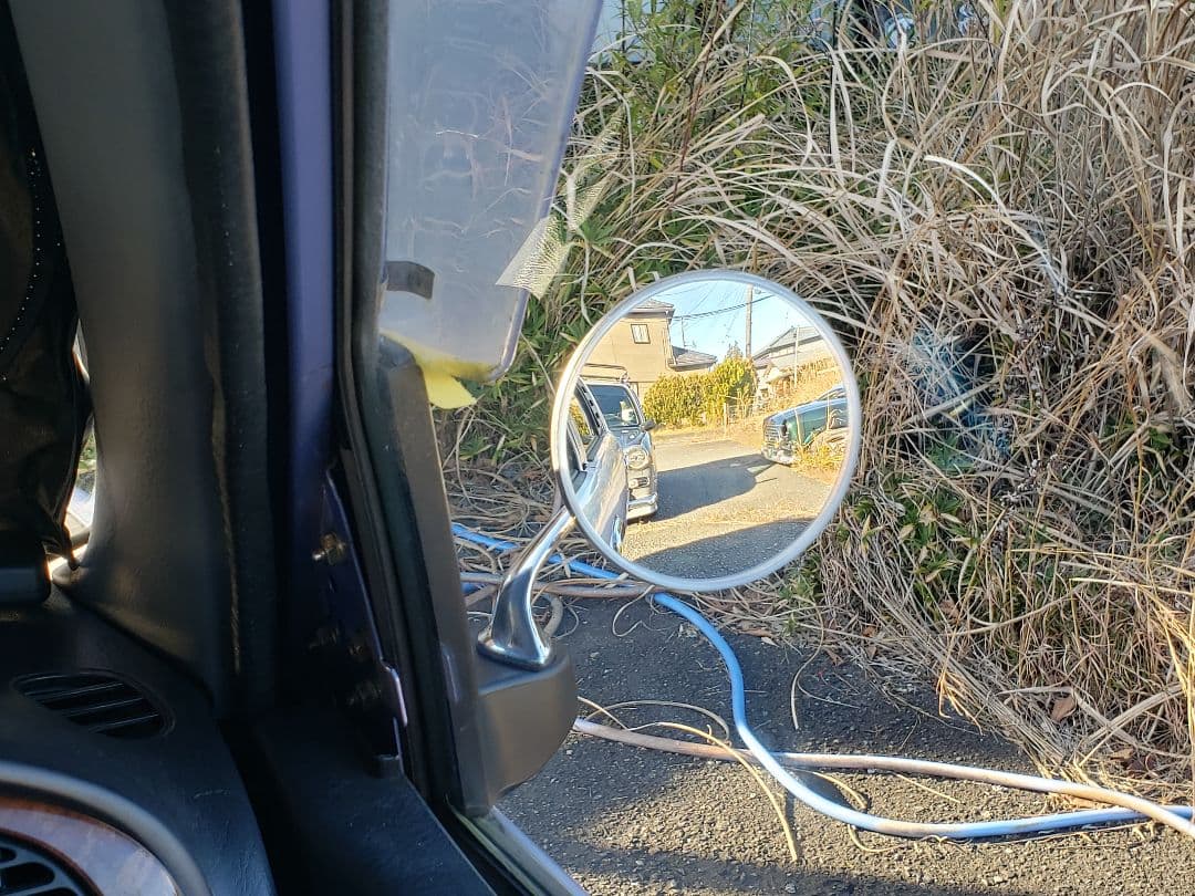 L700　ミラジーノ　ルーカスタイプ　ドアミラー　メッキミラー　ダイハツ