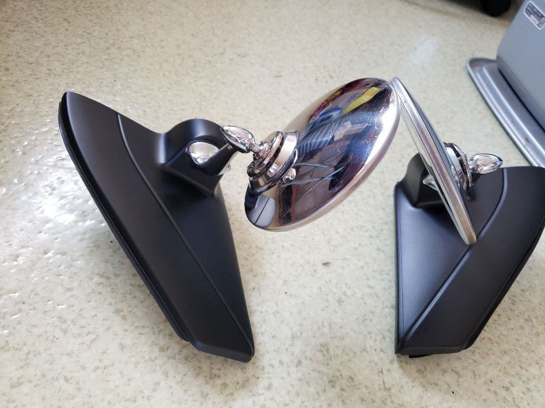 L700　ミラジーノ　ルーカスタイプ　ドアミラー　メッキミラー　ダイハツ