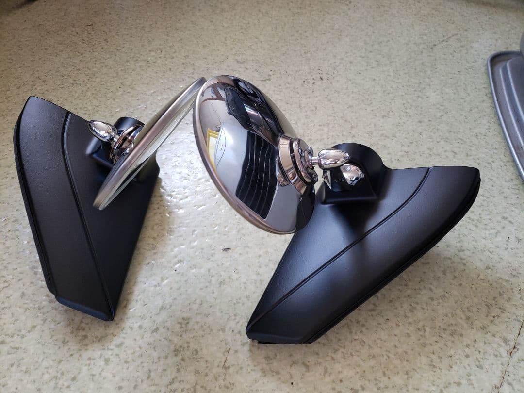 L700　ミラジーノ　ルーカスタイプ　ドアミラー　メッキミラー　ダイハツ