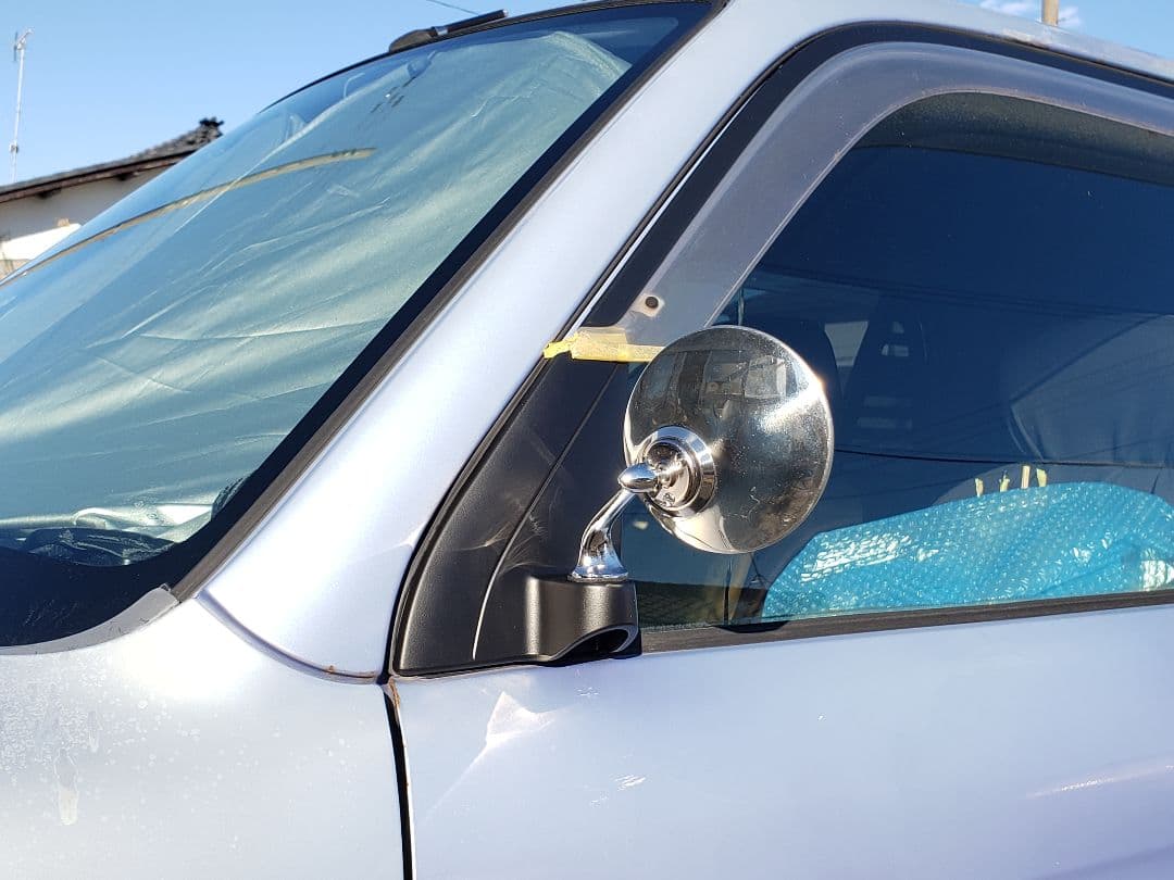 L700　ミラジーノ　ルーカスタイプ　ドアミラー　メッキミラー　ダイハツ