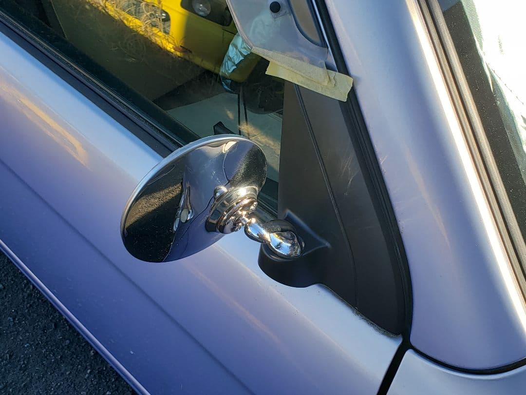 L700　ミラジーノ　ルーカスタイプ　ドアミラー　メッキミラー　ダイハツ