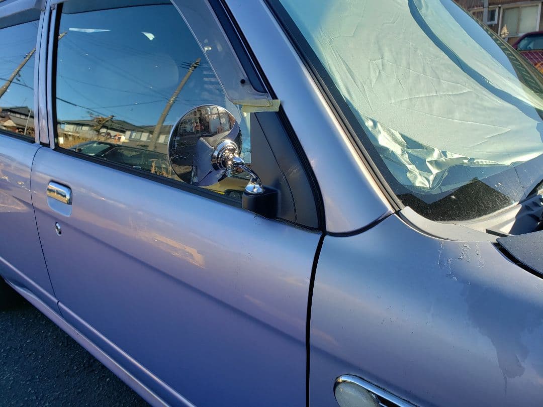 L700　ミラジーノ　ルーカスタイプ　ドアミラー　メッキミラー　ダイハツ