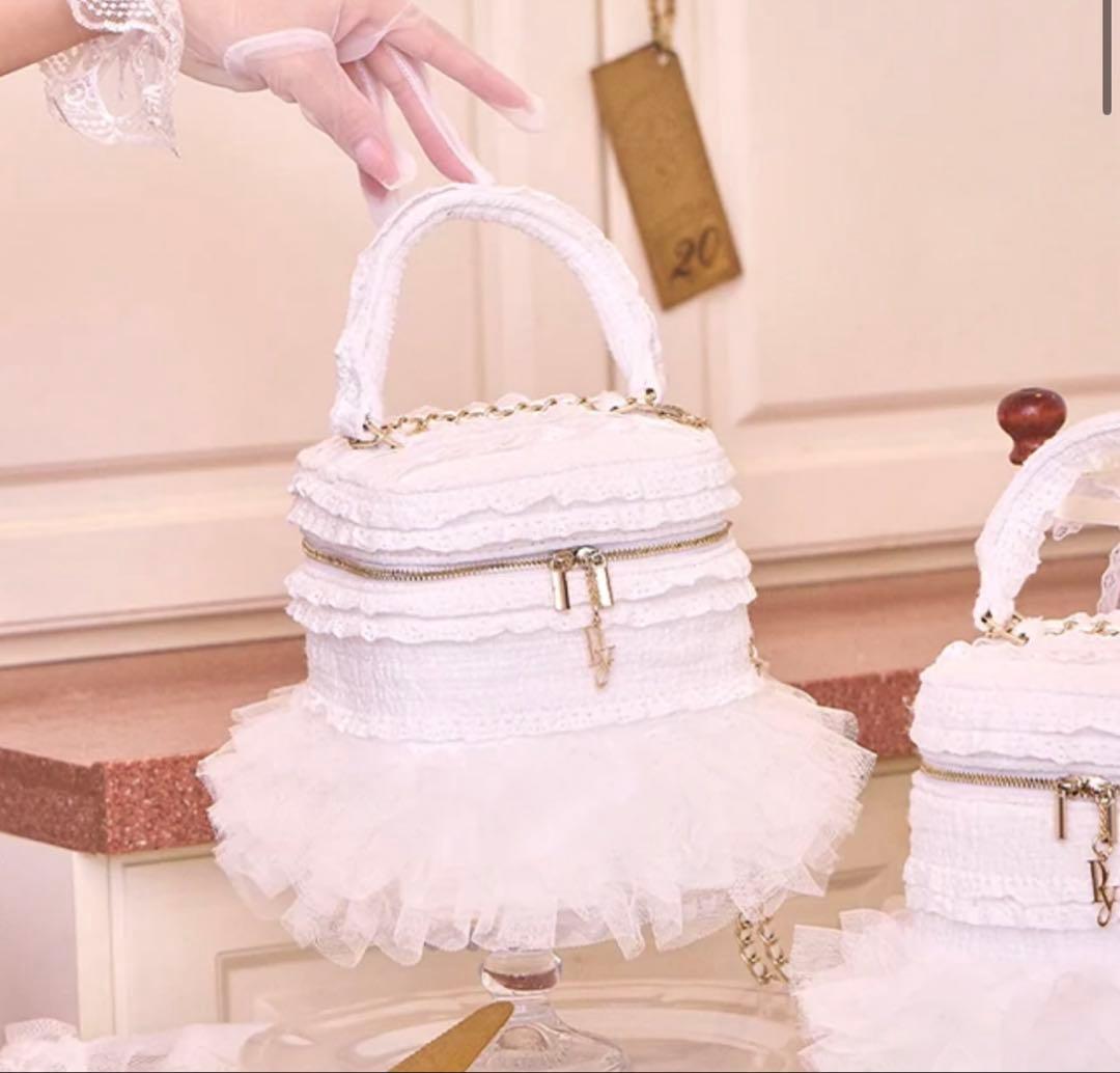 バッグ peony MINETTE HOLIDAY CAKE VANITY BAG