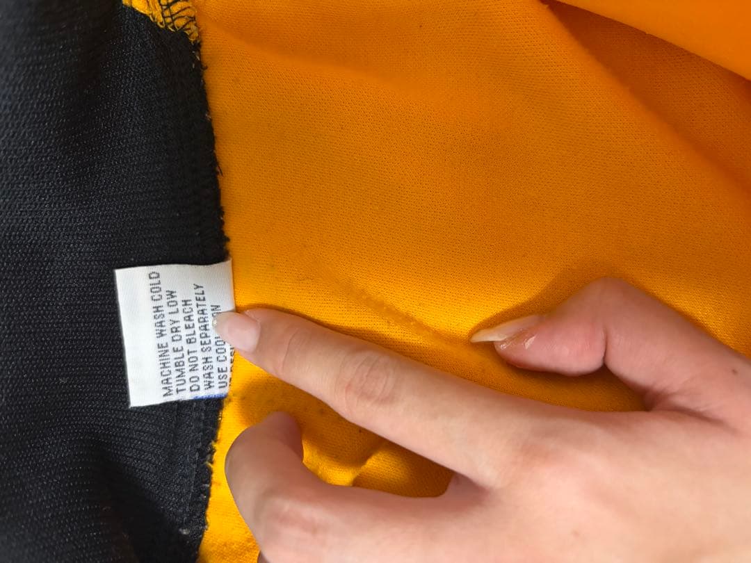 80's clubadidas イエロー ジップアップジャケット