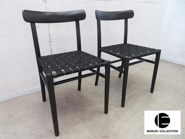 ■マルニコレクション■ライトウッド■ジャスパーモリソン■ダイニングチェア■2脚