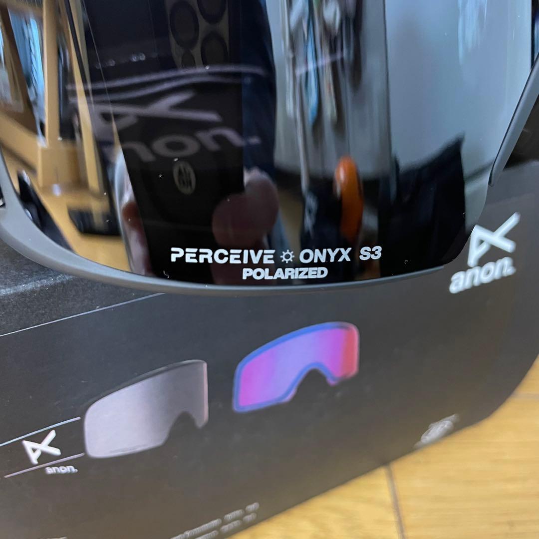 新作Anon M6 ローブリッジフィット ゴーグル + ポラライズド 偏光レンズ