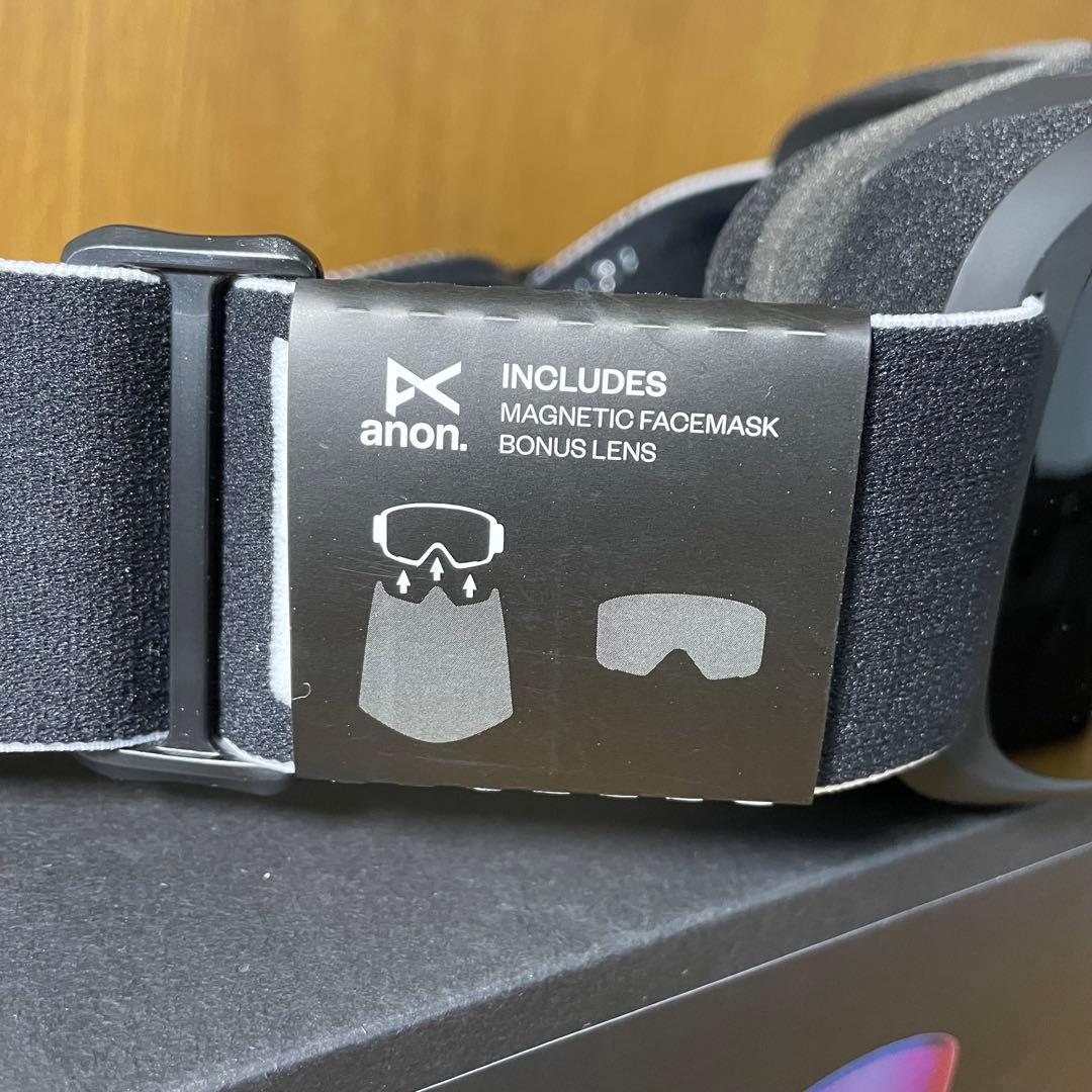新作Anon M6 ローブリッジフィット ゴーグル + ポラライズド 偏光レンズ
