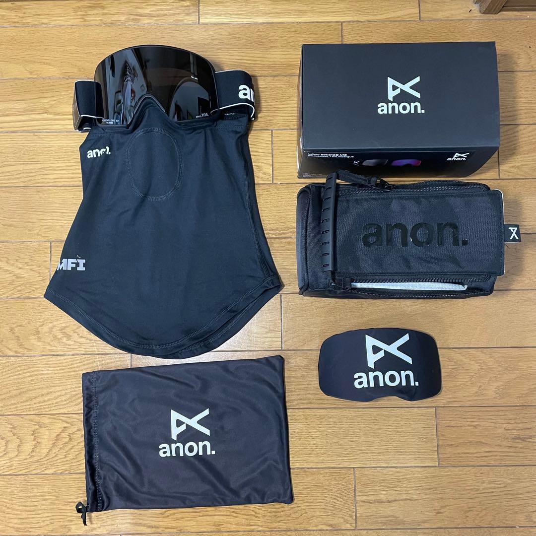 新作Anon M6 ローブリッジフィット ゴーグル + ポラライズド 偏光レンズ