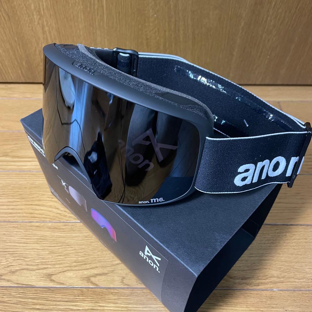 新作Anon M6 ローブリッジフィット ゴーグル + ポラライズド 偏光レンズ