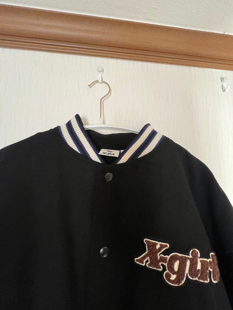 美品X-girl スタジャン